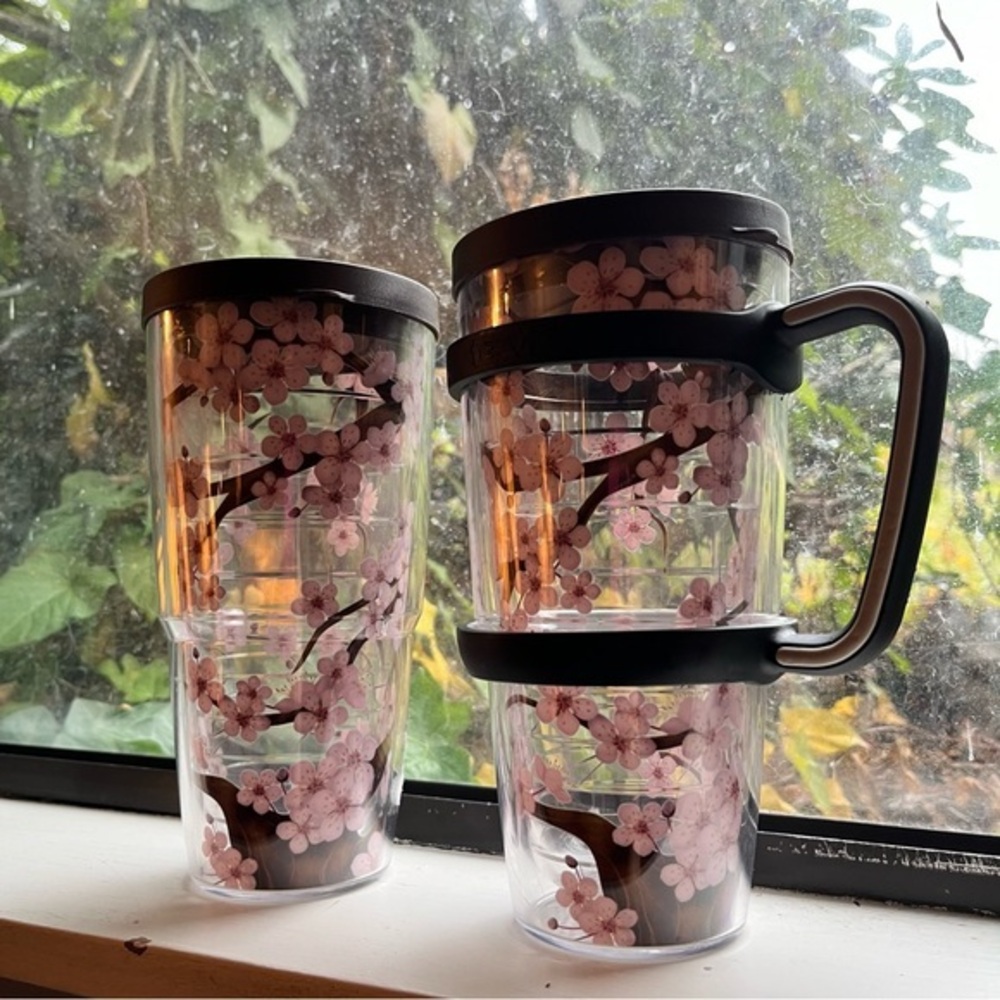 Tervis Cherry Blossom Travel Tumbler Set